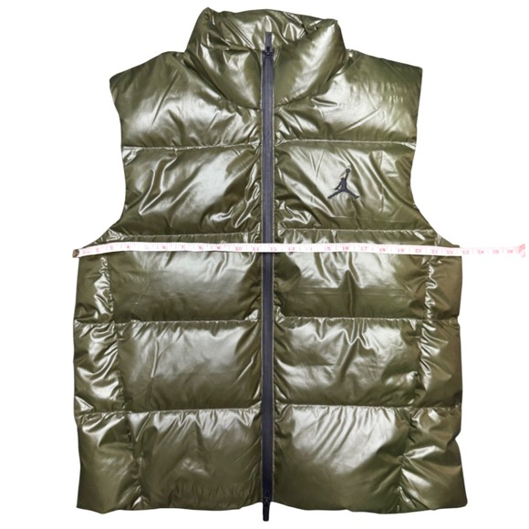 Nike Air Jordan M Flight Therma-Fit Vest Down-Fill FV7273-222 NWT $165 - Picture 9 of 9